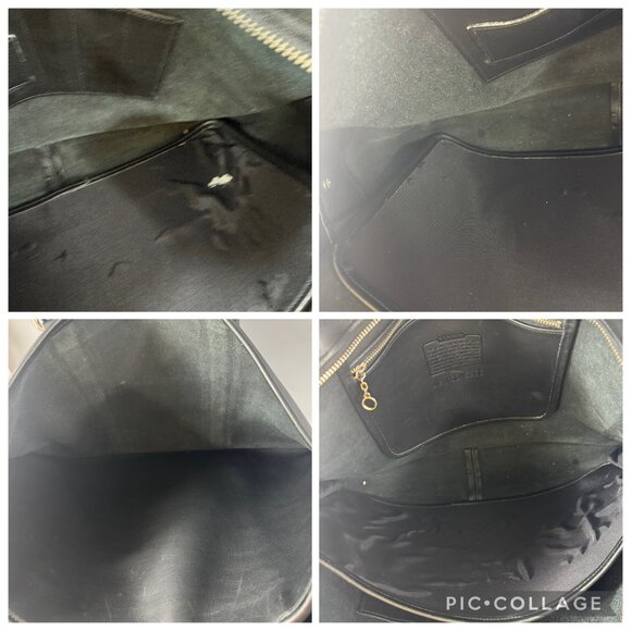 Vintage Coach # 5296 Black Leather Briefcase/Laptop Bag - Picture 13 of 14